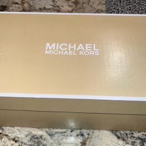 Michael Kors, black and silver, size 9